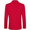 INSPIRE CHIC Men's Lightweight Notched Lapel Solid Color Long Sleeve Slim Fit Blazer - 3 of 4