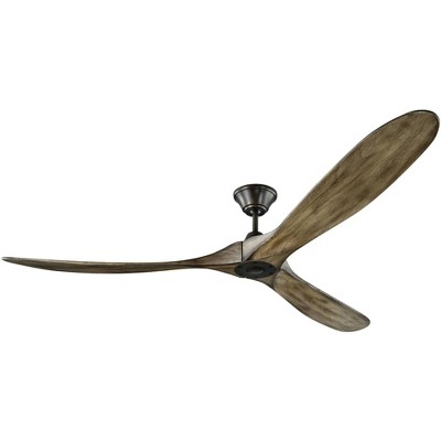 70" Monte Carlo Maverick Max Aged Pewter Ceiling Fan