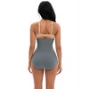 INSPIRE CHIC Women's Front Hook Closure Tummy Control Briefs High Waist Butt Lifter Control Panties - 2 of 4