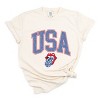 Simply Sage Market USA Patriotic Lips Garment Dyed Tee - 2 of 4