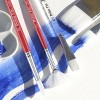 Creative Mark Polar Flo Professional Watercolor Brushes - Assorted Shape  - Short Handle, Nickel-Plated Seamless Brass Ferrule - Art Paint Brushes for - 4 of 4