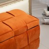 NicBex Storage Bench Ottoman with Storage Padded Footstool with Safety Hinge for Bedroom, Entryway - 2 of 4