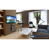Mount-It! Floating Wall Mounted Shelf Bracket Stand for AV Receiver, Component, Cable Box, PlayStation5, Projector | 3 Black Tinted Tempered Glasses - 3 of 4
