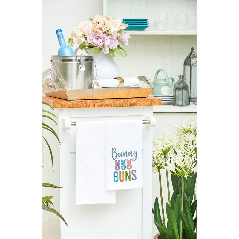 C&F Home Bunny Buns Spring Kitchen Towel, 3 of 5