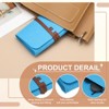 Unique Bargains Felt Soft Portable Storage Scratch-Resistant Eyeglasses Bag 3 Pcs - 3 of 4