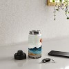 SpaceFrogDesigns Amber Dusk Water Bottle - Society6 - 4 of 4