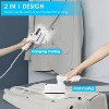 NewHome 1000W Portable Handheld Steamer for Hang Flat Ironing Travel Garment Steamer for Home Office Travel  Purple - 4 of 4