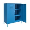 Vtec Trading Blue 2-Door Metal Locker Cabinet - 3 of 3