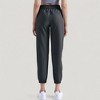 Anna-Kaci Active Women's High Waist Jogger Pants with Elastic Cuffs and Side Pockets - 4 of 4