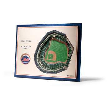 MLB New York Mets 5-Layer Stadiumviews 3D Wall Art