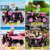 Garvee 24V 2-Seater Ride-On Dump Truck for Kids, Electric Construction Vehicle with Remote Control,Motorized Dump Bed, Shovel, LED Lights, Music - 4 of 4