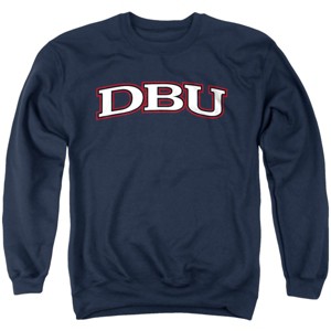 Men's Dallas Baptist University Distressed Primary Logo Crewneck Sweatshirt - 1 of 4