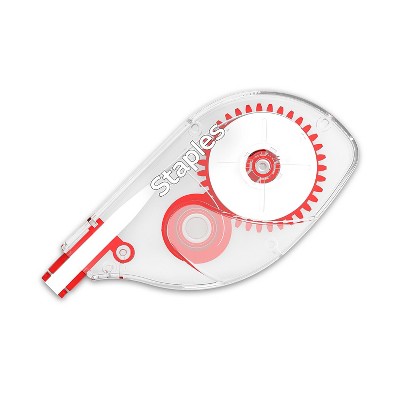 Staples Topwinder Correction Tape 10/Pack (51666) 