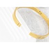 Anna-Kaci 18K Gold Plated Crystal Rhinestone Bangle Bracelets for Women with Cubic Zirconia Stainless Steel Bracelet for Valentines, Birthday - 4 of 4