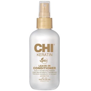 CHI Keratin Leave-in Conditioner, Hydrating Conditioner  | Deep Hydration | Heat Protection - 6 oz | Leave In Treatment for Damaged hair - 1 of 4
