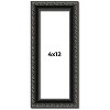 PosterPalooza | Panoramic Antique Black Picture Frame - UV Acrylic, Foam Board Backing, Hanging Hardware - 2 of 4