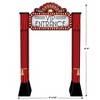 Beistle Red Carpet 3-D Archway Prop, 8' 3" x 5' 3.75", (1/Box) Multicolored - 4 of 4
