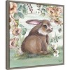 Amanti Art Farmhouse Bunny I by Tre Sorelle Studios Canvas Wall Art Print Framed 22 x 22-in. - 3 of 4