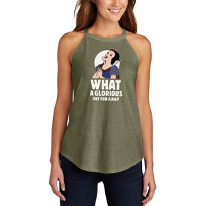 Women's - Disney Princess - Snow White Nap Graphic High Neck Tank - 1 of 3
