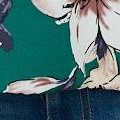 green white floral