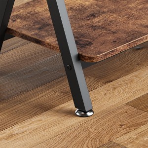 Long Narrow Console Table for Living Room, 2-Tier Farmhouse Sofa Table Behind Couch, Industrial Entryway Table with Storage Shelf - 1 of 4