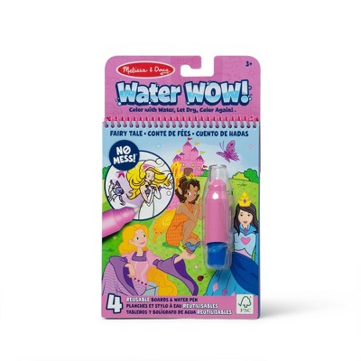 Melissa & Doug On the Go Water Wow! Reusable Water-Reveal Activity Pad - Fairy Tale