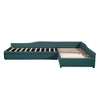 Whisen Upholstered Double Twin Size Daybed with Trundle and Drawer - 4 of 4