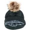 David & Young Women's Satin Lined Beanie Cuff Cap - 4 of 4