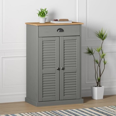 vidaXL Shoe Cabinet Grey