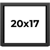 PosterPalooza | Shadow Box 1.5" Depth Black Picture Frame - UV Acrylic, Backing Board, Hanging Hardware - 2 of 4