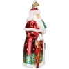 Old World Christmas Blown Glass Ornament for Christmas Tree, German Santa (with OWC Gift Box) - 3 of 4
