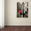 Trademark Fine Art-Sue Schlabach 'Paris Stroll II' Canvas Art - 3 of 3