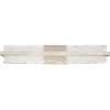 Quoizel Lighting Glacial 1 - Light Vanity in  Brushed Nickel - 3 of 4