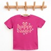 The Juniper Shop Happy Easter With Ears Youth Short Sleeve Tee - 2 of 4