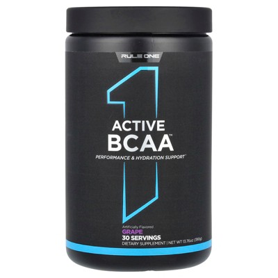 Rule One Proteins Active BCAA, Grape, 13.76 oz (390 g)