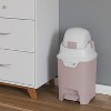 Foundations Mini Hands-Free Diaper Pail - Durable & Odorless Diaper Disposal, Holds up to 30 Newborn Diapers, Refill with Any Bags - 4 of 4