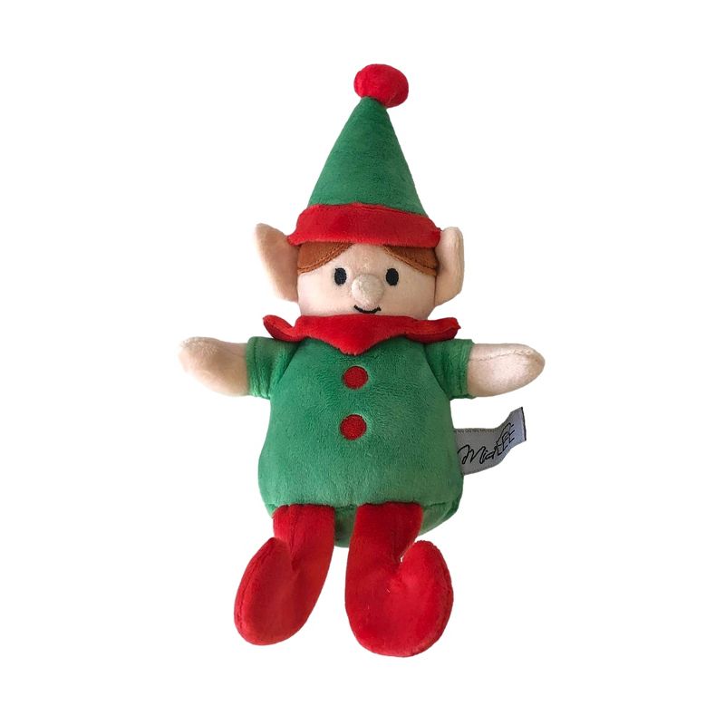 Midlee Christmas Elf Plush Dog Toy, 1 of 8