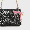 Unique Bargains Braided Bow with Love Buckle Handbag Charm 1 Pc - 2 of 4