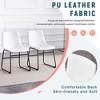 NicBex Retro Suede Bar Stools Set of 4,Industrial Style Counter Height Bar Stools,Kitchen Island Stools for Home Bar,Dining & Cafe - 4 of 4