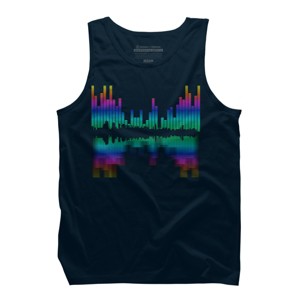 Men's Design By Humans City of Sounds By clingcling Tank Top - 1 of 3