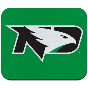 University of North Dakota Fighting Hawks Logo Low Profile Thin Mouse Pad - 1 of 2