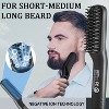 XIKEZAN Beard Straightener for Men,Premium Heated Beard Brush w/Anti-Scald Feature,Beard Straightening Comb,Unique Gifts - 4 of 4
