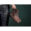 Santimon Men's Motorcycle Boots Combat Casual Dress Boot for Men - 4 of 4