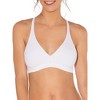 Fruit Of The Loom Women's Wirefree Cotton Bralette 2-pack Sand/white 38d :  Target