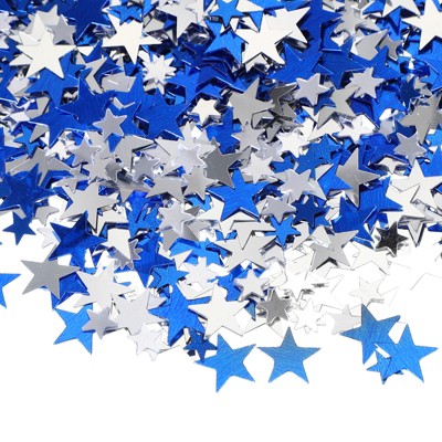 Unique Bargains Party Supply Plastic Lightweight Waterproof Twinkle Metallic Stars Foil Confetti 0.13 Ibs