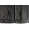 Monster 4 Pocket Trading Card Binder-Matte Black Album, Anti-Theft & Anti-Drop Protection w Side Loading Padded Pockets, Double Sided, Holds 160 Cards - 3 of 4