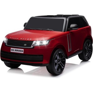 24V 2-Seater Land Rover Ride On Car, Parent Remote, 3 Speeds, MP3 Player, Wireless Music - 1 of 4