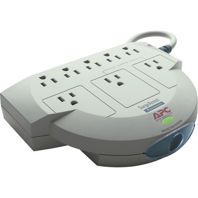  APC SurgeArrest Personal 8 Outlet w/Tel 120V - Receptacles: 8 x NEMA 5-15R - 240J 