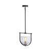 Artcraft Lighting Cheshire 1 - Light Pendant in  Black/Nickel - 2 of 4