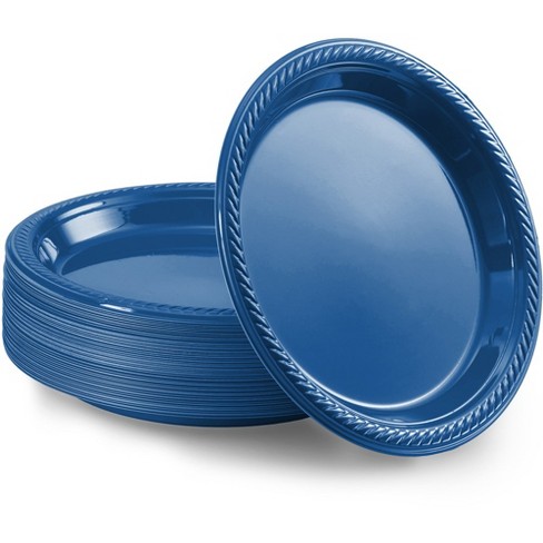 Disposable plastic dessert clearance plates